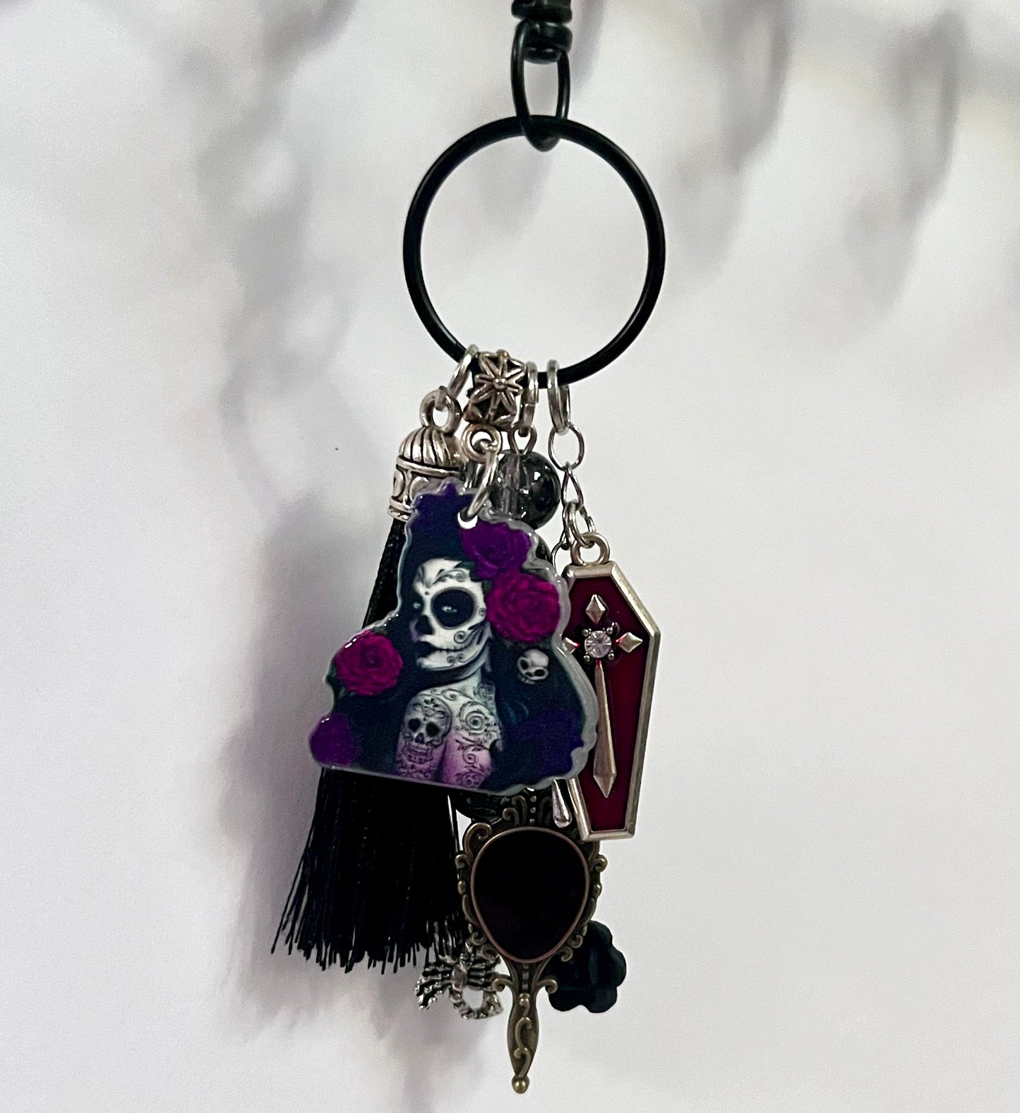 Dia De Los Muertos Keychain